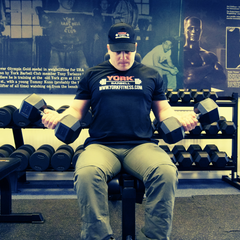 York Barbell Pro-Hex Dumbbells - Singles - York Fitness