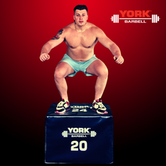 York Barbell 3 in 1 Soft Plyo Box