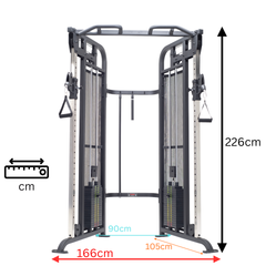 YORK BARBELL C32FT FUNCTIONAL TRAINER 2 X 90KG