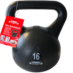 York Barbell Vinyl 56KG Kettlebell Bundle