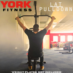 York Barbell C19LR Cable Lat Pulldown and Low Row