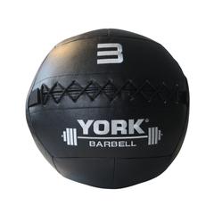 York Barbell Wall Ball Set with Storage Rack 3kg, 6kg, 9kg