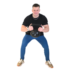 York Barbell Vinyl 30KG Kettlebell Bundle