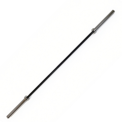 York Barbell 7ft Black Oxide Olympic Barbell (30mm) - 350kg max (20kg Bar)