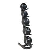 York Barbell Medicine Balls 1-5kg & Rack Bundle