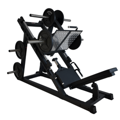 YORK BARBELL C32LP 45DEGREE LEG PRESS WITH WEIGHT PLATE STORAGE