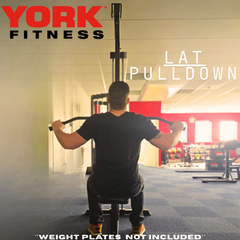York Barbell C19LR Cable Lat Pulldown and Low Row