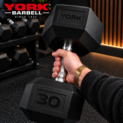 York Barbell 335KG PRO Hex Dumbbell & Rack and bench Bundle Set