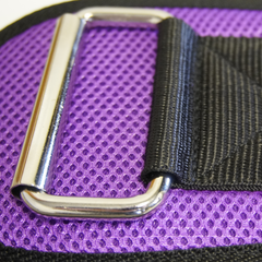 York Barbell Adjustable Padded Lifting Belt-Purple