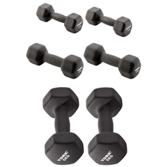 York Barbell 30kg Neo Hex Dumbbells Bundle set