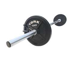 York Barbell 7ft Xtreme Grip Barbell (50mm)- 750kg max
