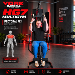York Barbell Heavy-Duty HG7 Multigym 100KG Stack