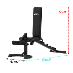 York Barbell C19UB Utility Dumbbell Bench Bundle with Leg Developer