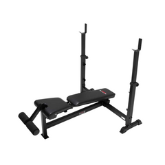 York Barbell C19BB Olympic Barbell Bench with Leg Developer