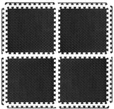 YORK Floor Guard w/Edge 4pc Pack (24" x 24" x 1/2")