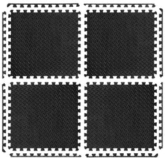 YORK Floor Guard w/Edge 4pc Pack (24" x 24" x 1/2")