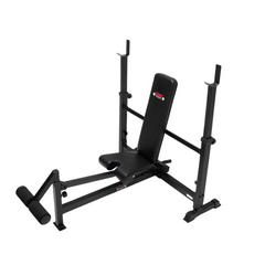 York Barbell C19BB Olympic Barbell Bench with Leg Developer
