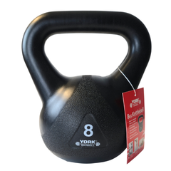 York Barbell Vinyl 56KG Kettlebell Bundle