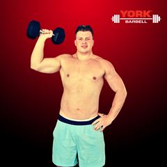 York Barbell PRO Hex Dumbbells Bundle 15Kg set (2 x 7.5kg)