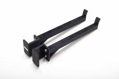 York Barbell C32SA Olympic Half Rack Safety Spot Arm Attachment (Pair) - Fixes On The Posts Allowing Safer Lifting