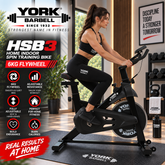 York Barbell HSB3 Home Indoor Spin Training Bike