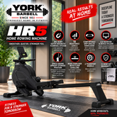 York Barbell HR5 Home Rowing Machine