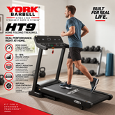 York Barbell HT9 Home Folding Treadmill