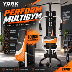 York Fitness Perform Home Multigym 100kg Stack