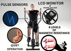 York Barbell HX1 Home Cross Trainer - York Fitness