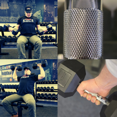 York Barbell 75KG Hex Dumbbells Bundle set