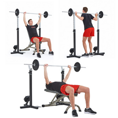 York Fitness Home V2 Squat Set - Plain Bar version