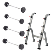 York Barbell Pro Style Fixed Weight Barbells & Sets