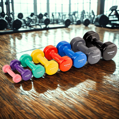 York Fitness Vinyl Dipped Dumbbells (Fitbells) -Singles