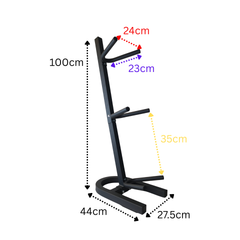 York Barbell Wall Ball Set with Storage Rack 3kg, 6kg, 9kg