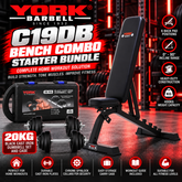 York Barbell C19DB Bench Combo Starter Bundle