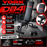 York Fitness DB4 Starter bundle set