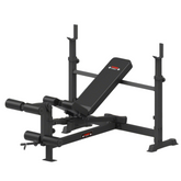 York Barbell C19BB Olympic Barbell Bench with Leg Developer