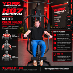 York Barbell Heavy-Duty HG7 Multigym 100KG Stack