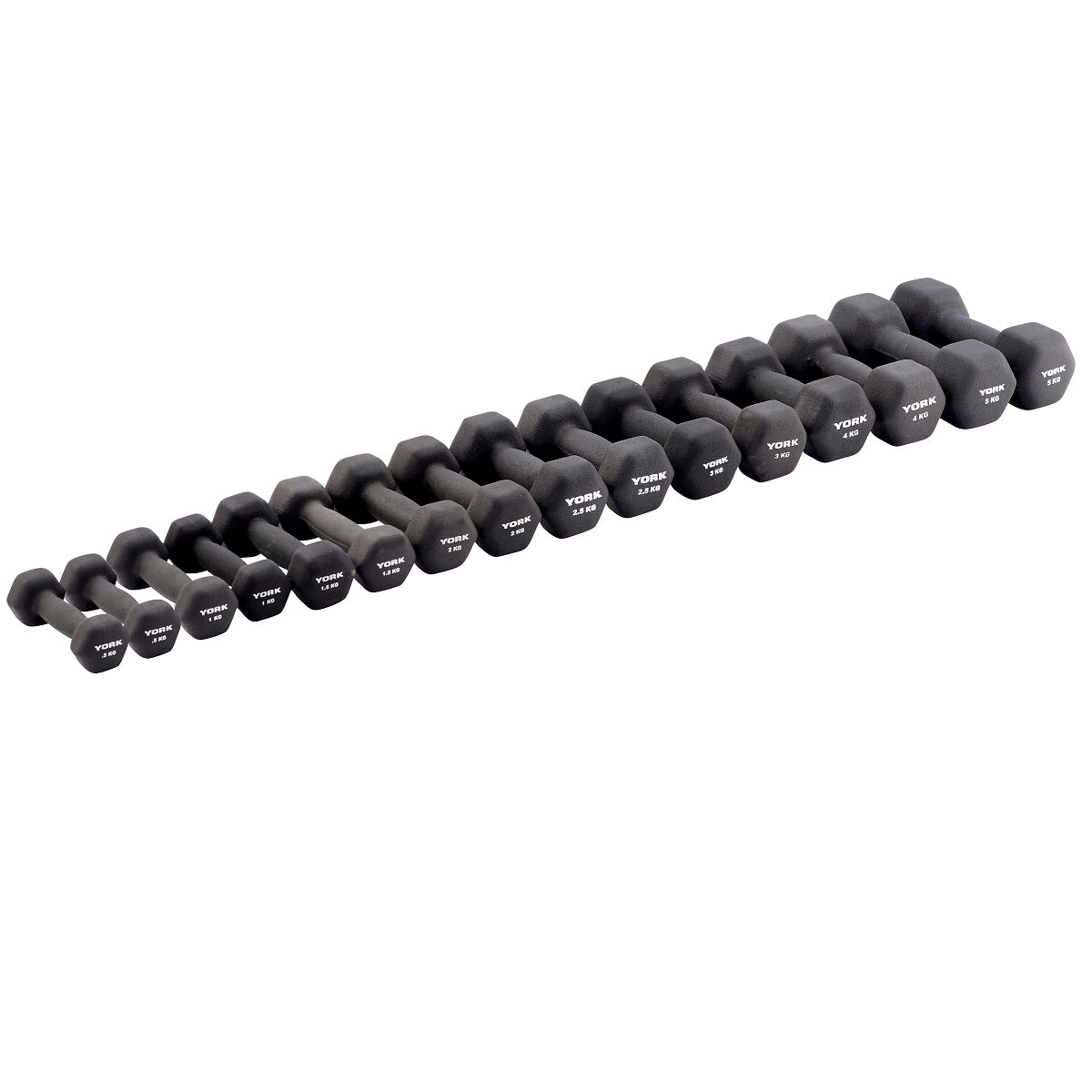 York Barbell Neo Hex Dumbbells, York Fitness
