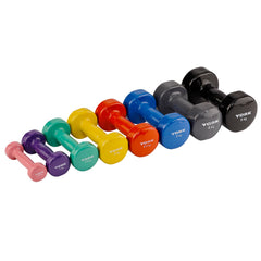 York Fitness Vinyl Dipped Dumbbells (Fitbells), York Fitness