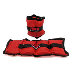 York Fitness 2 x Ankle Wrist & Weights, York Fitness