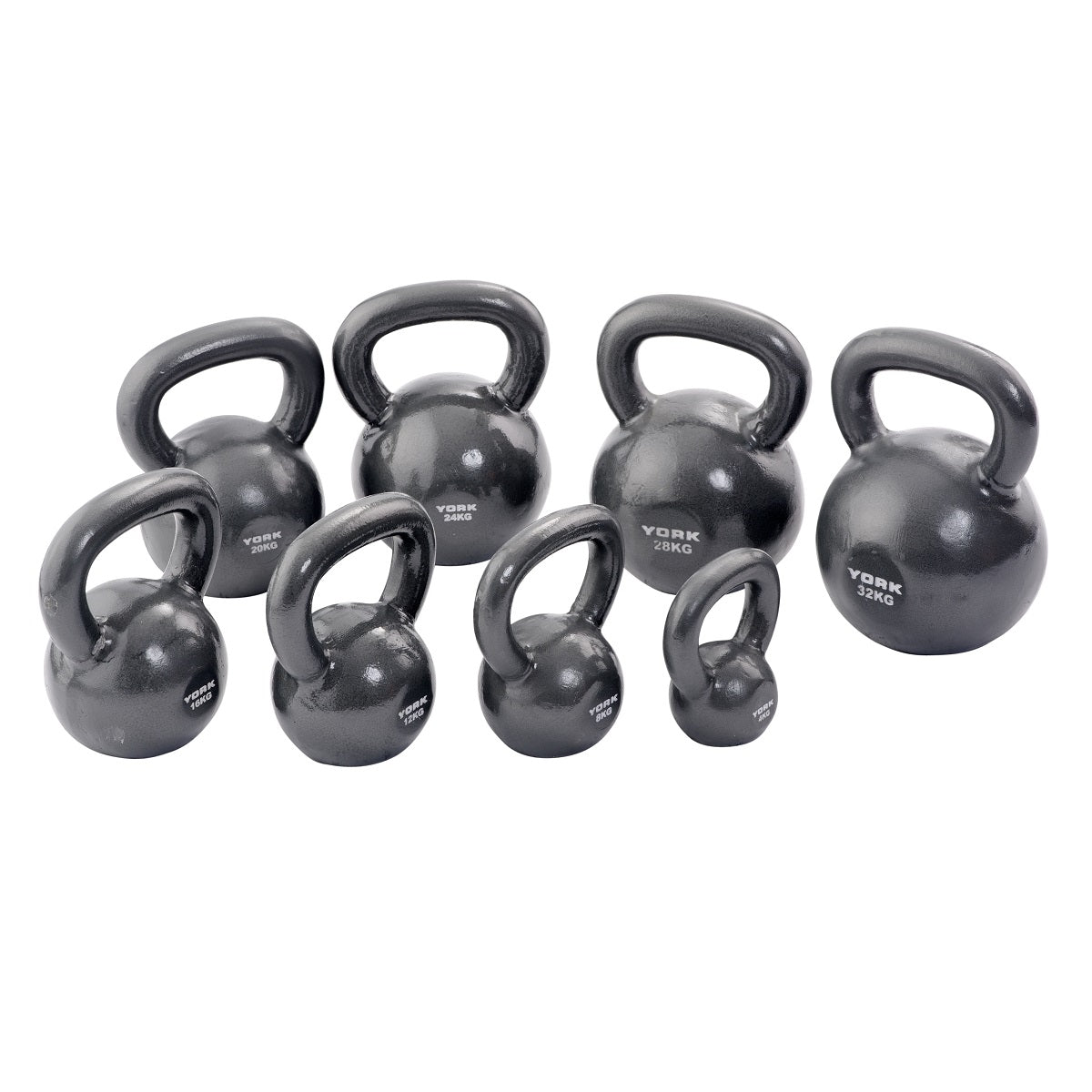 York Barbell Commercial Cast Kettlebells, York Fitness