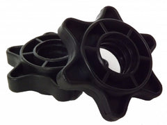 York Fitness Black Vinyl Spinlock Collar (Pair), York Fitness