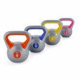 York Fitness Vinyl Kettlebell Set | 2 KG, 4 KG, 6 KG, 8 KG, York Fitness