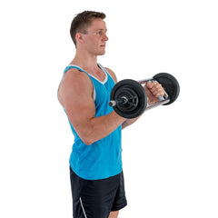 York Fitness Standard 1" Solid Tricep Bar, York Fitness