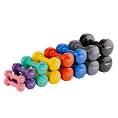 York Fitness Vinyl Dipped Dumbbells (Fitbells), York Fitness