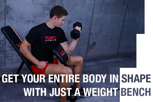 Ways To Get an Entire Body in Shape With Just a Weight Bench