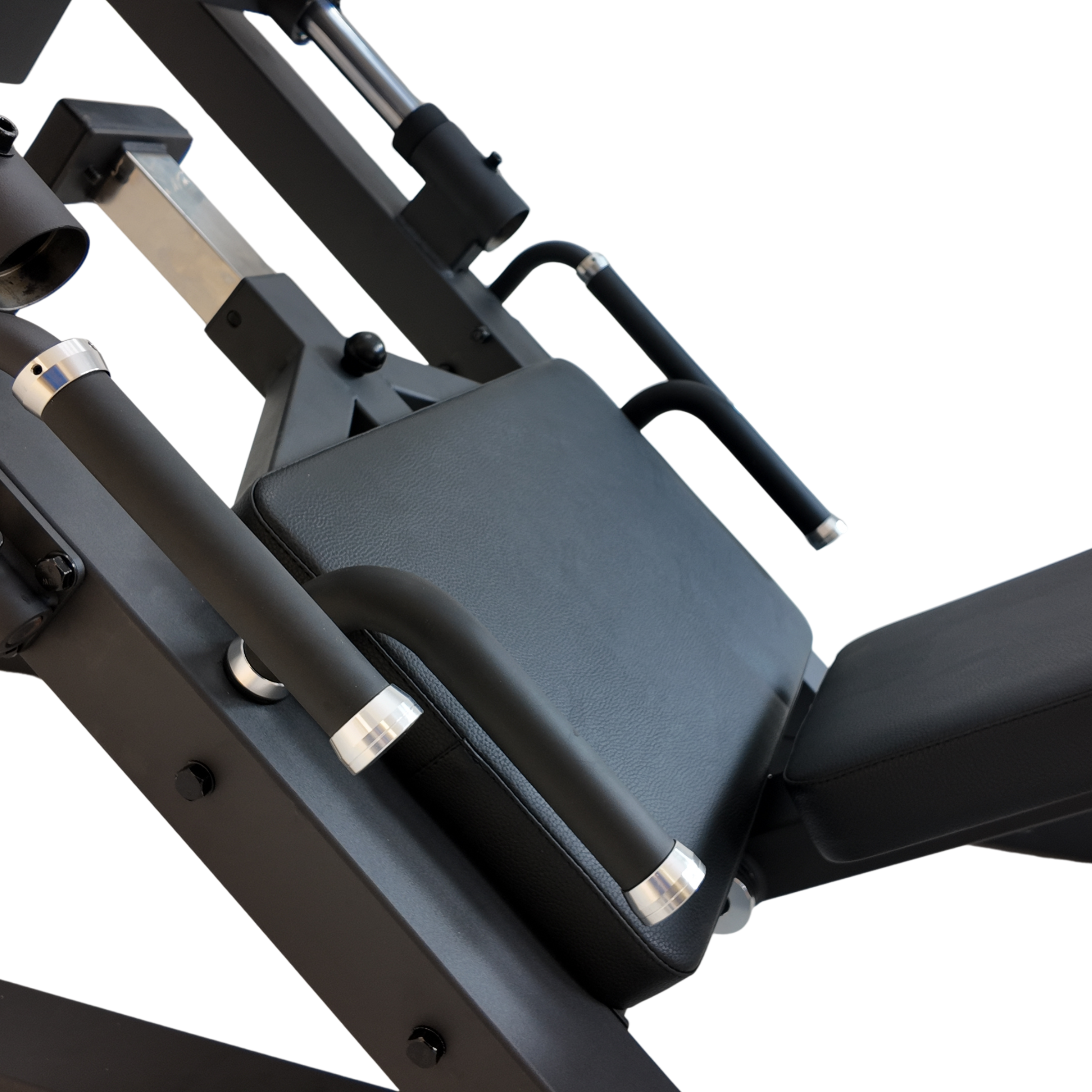 YORK BARBELL C32LP 45DEGREE LEG PRESS WITH WEIGHT PLATE STORAGE