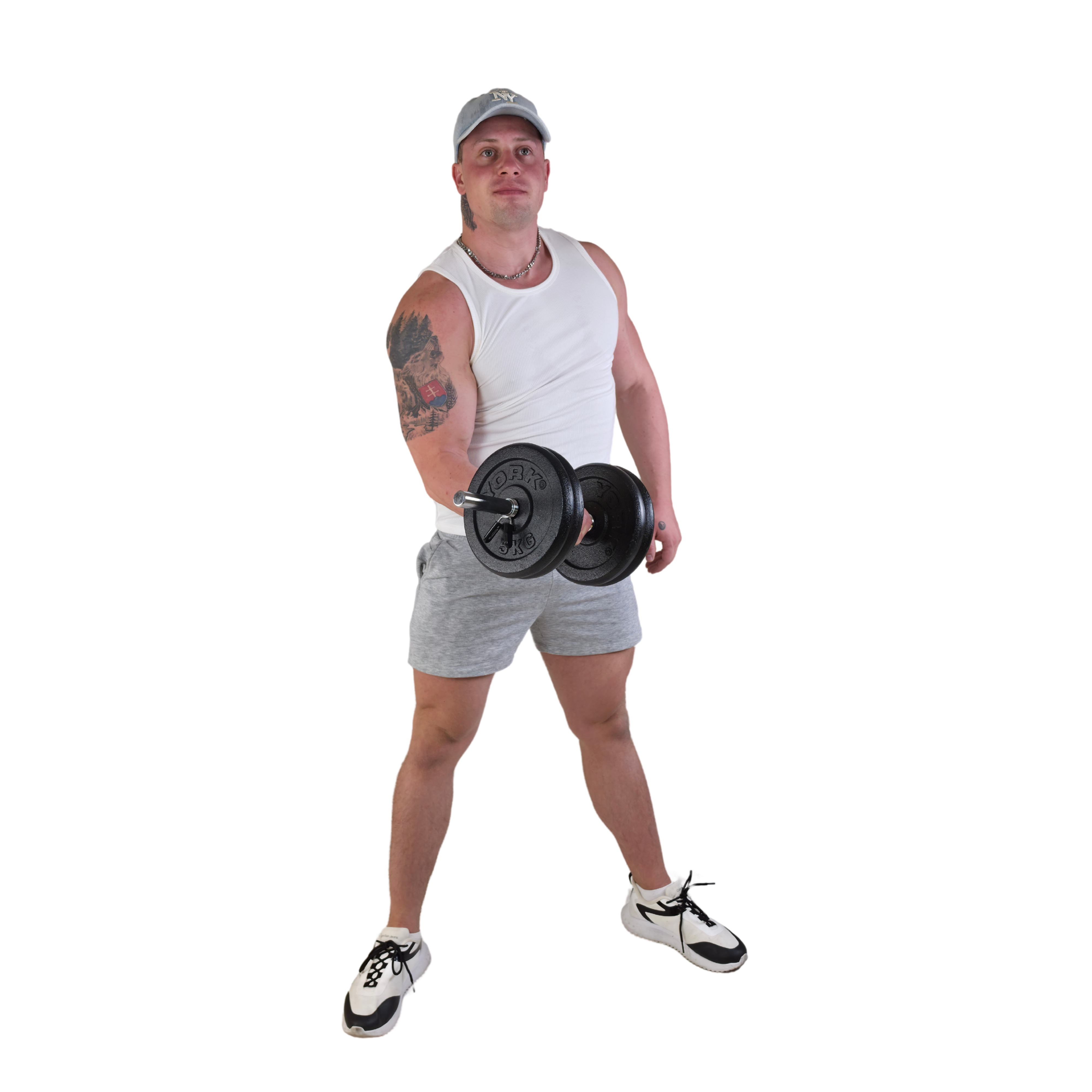 York Barbell 30kg Single Adjustable Dumbbell Set