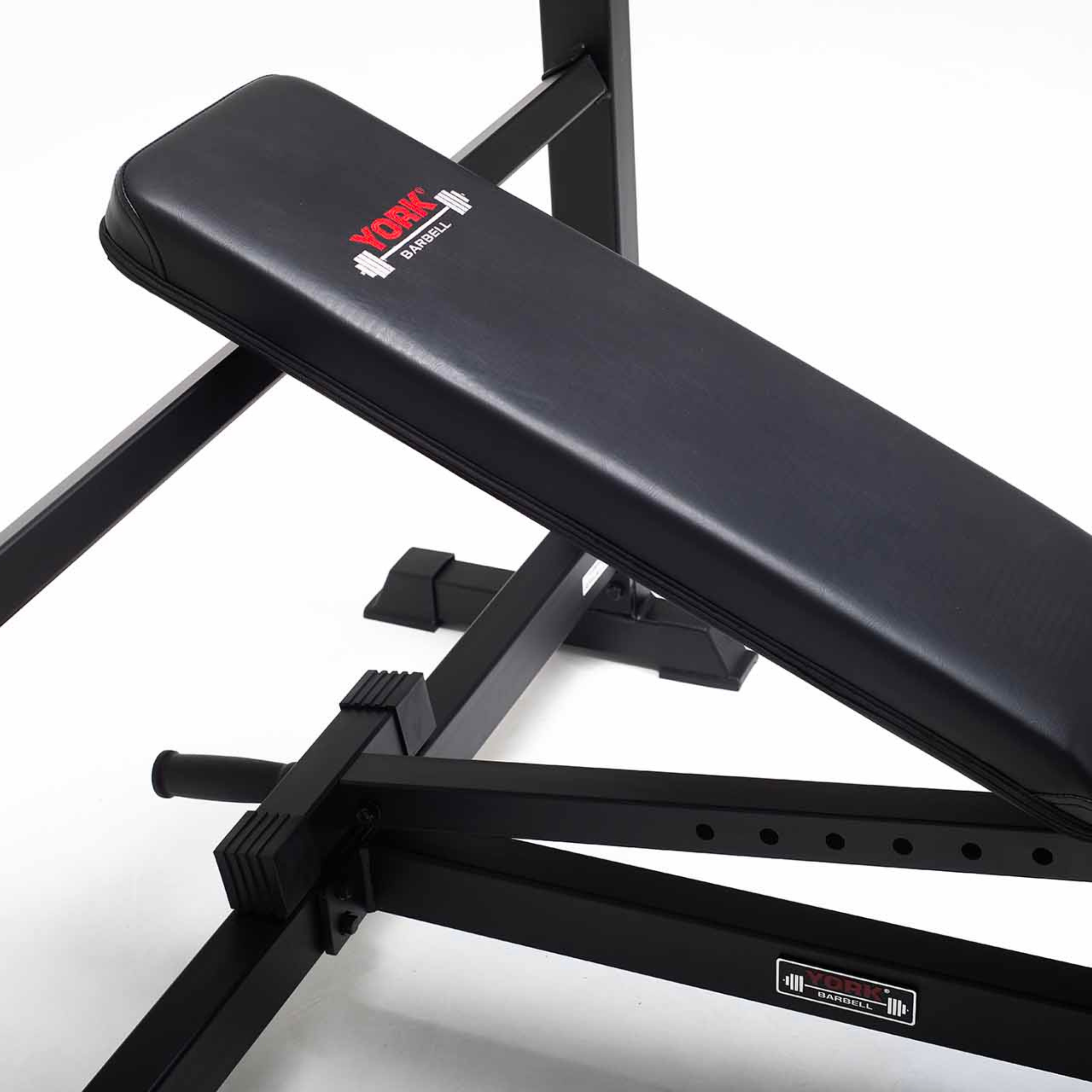 York Barbell C19BB Olympic Barbell Bench with Leg Developer